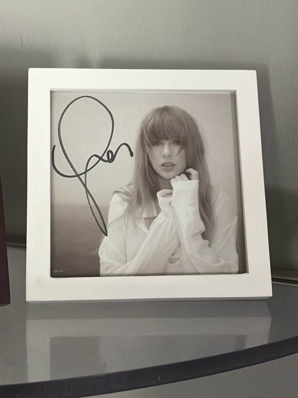 Taylor Swift Signed TTPD Insert